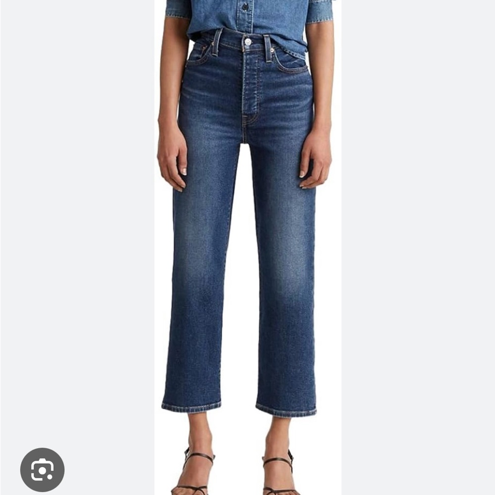 Levi's Dark Blue Women's Ribcage Jeans